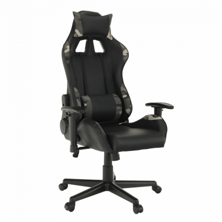 Scaune - Scaun de gaming reglabil tapitat EMRE