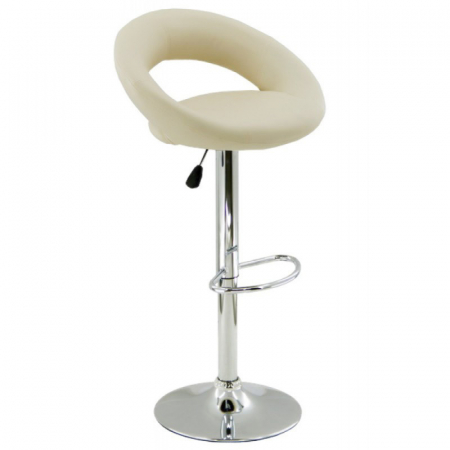 Scaun inalt de bar reglabil pe inaltime tapitat ABS 151 [1]