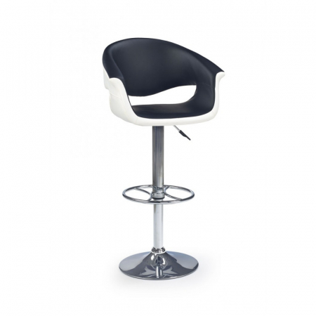 Scaune bar - Scaun inalt de bar reglabil pe inaltime tapitat HM H46
