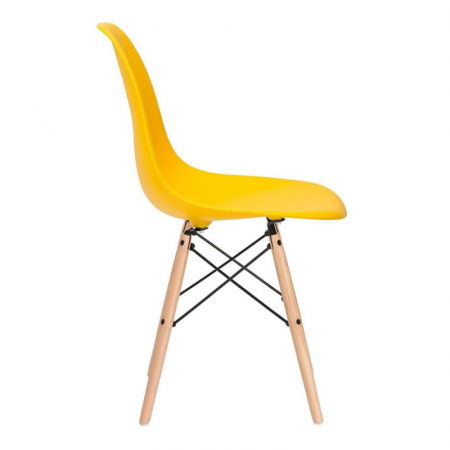 Scaun lemn masiv scoica plastic SL Enzo [2]