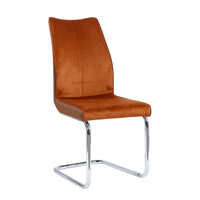 Scaune living - Scaun tapitat cadru metalic FARULA