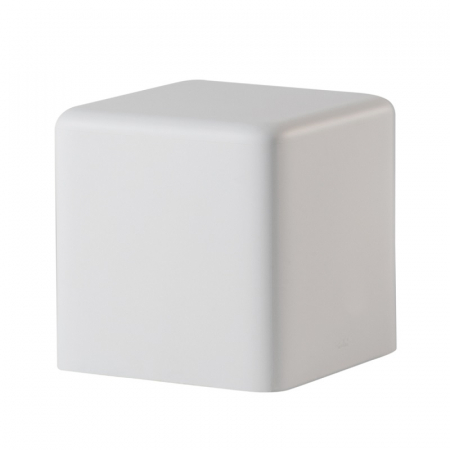 Outlet - Taburet poliuretan CUBO SOFT Alb