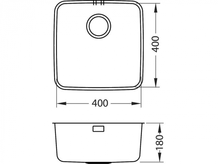 Chiuveta Luno 30 satin [4]