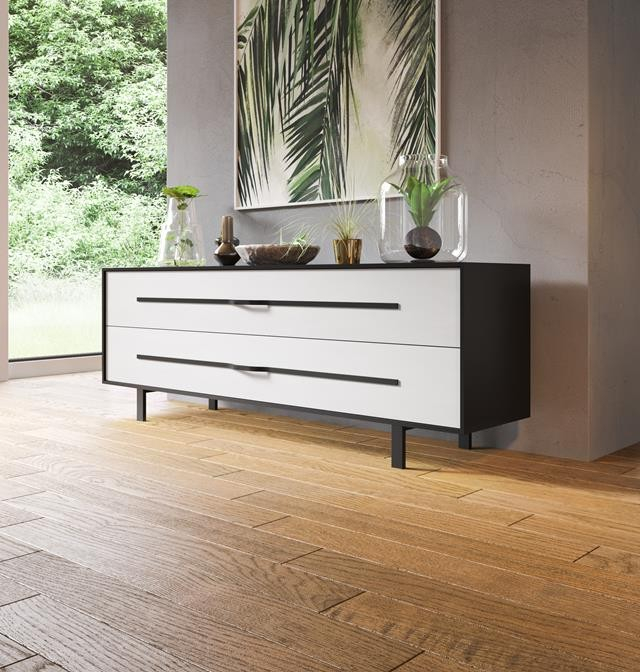 Maner metalic negru structurat UA130 [3]