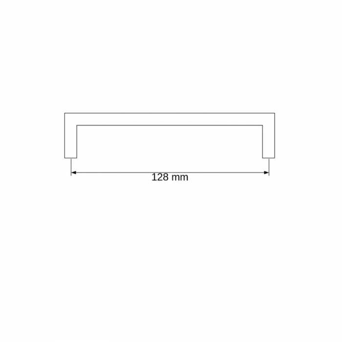 Maner metalic U aluminiu 1478 [2]
