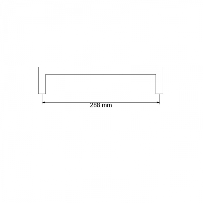 Maner metalic U aluminiu 1478 [2]