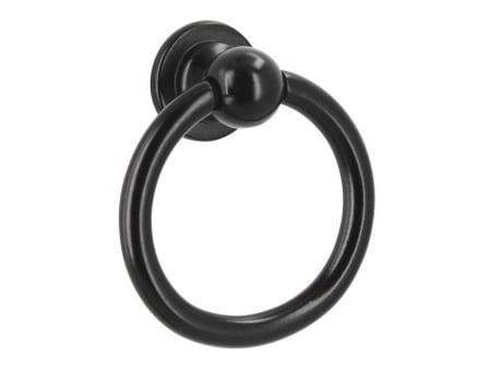 Butoni mobilier - Buton metalic rotund negru mat
