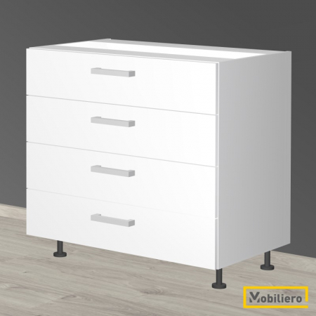 Mobilier - Corp cu 4 sertare egale 900 mm