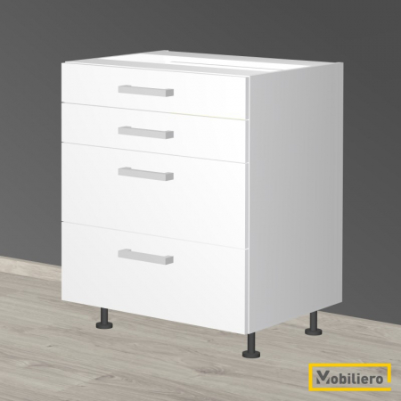 Mobilier - Corp cu 4 sertare inegale 700 mm
