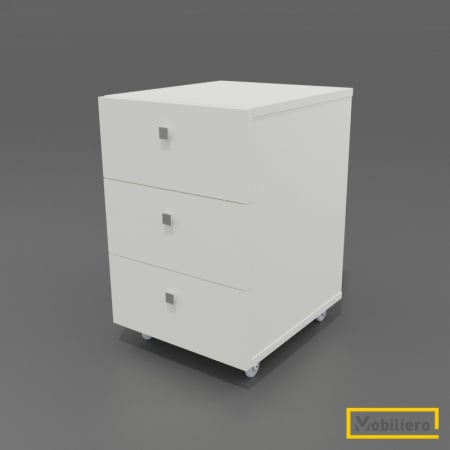 Rollbox - Corp mobil (rollbox) cu 3 sertare 400 x 470 x 615 mm