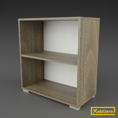 Birouri - Etajera modulara Duo 2 compartimente 700 x 330 x 753 mm