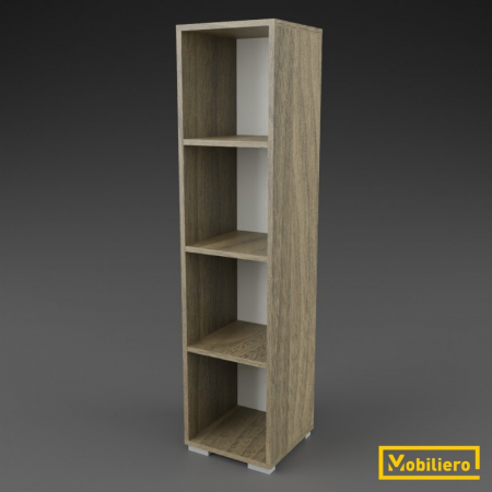 Birouri - Etajera modulara Uno 4 compartimente 350 x 330 x 1463 mm