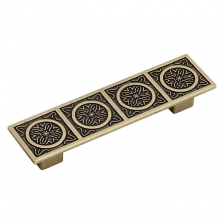 Manere mobilier - Maner metalic antichizat alama patinata UR29
