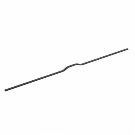 Manere mobilier - Maner metalic negru structurat UA130