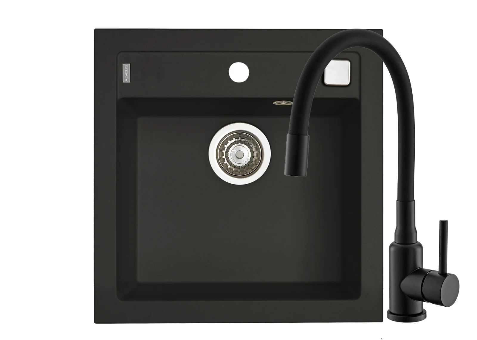 Pachete promotionale chiuvete - Pachet chiuveta Formic 20 G90 si baterie Flexa All Black