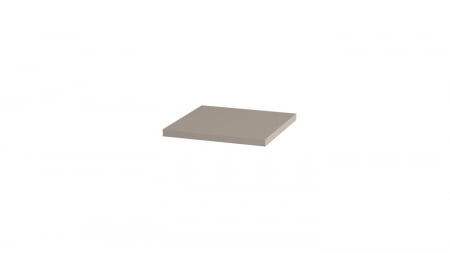 Mobilier - Polita decorativa 300x300x18 mm, Gri casmir U702 ST9, grosime 18 mm