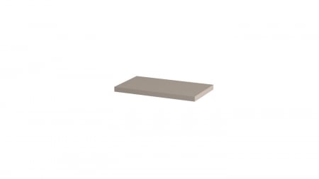 Mobilier - Polita decorativa 350x200x18 mm, Gri casmir U702 ST9, grosime 18 mm