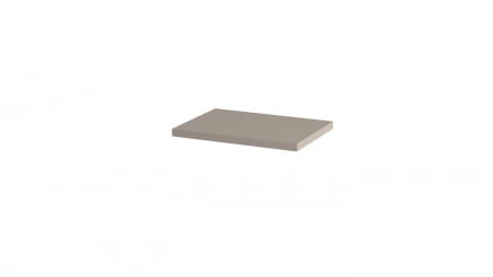 Piese auxiliare - Polita decorativa 350x250x18 mm, Gri casmir U702 ST9, grosime 18 mm