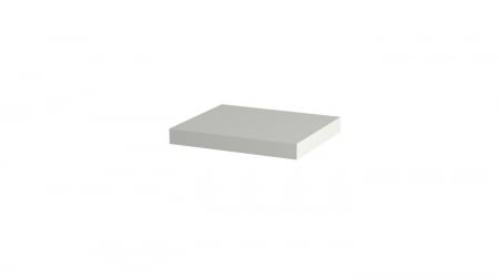 Piese auxiliare - Polita decorativa 350x300x36 mm, Alb Alpin W1100 ST9, grosime 36 mm