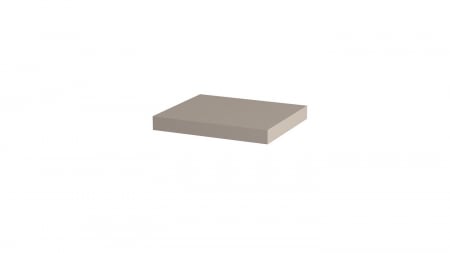 Piese auxiliare - Polita decorativa 350x300x36 mm, Gri casmir U702 ST9, grosime 36 mm