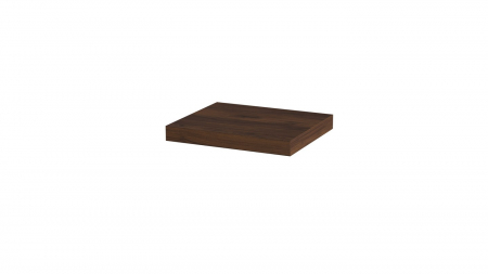 Mobilier - Polita decorativa 350x300x36 mm, Nuc Warmia maro H1307 ST19, grosime 36 mm