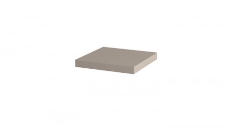 Mobilier - Polita decorativa 350x350x36 mm, Gri casmir U702 ST9, grosime 36 mm