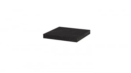 Mobilier - Polita decorativa 350x350x36 mm, Pietra Grigia negru F206 ST9, grosime 36 mm