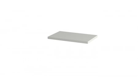 Piese auxiliare - Polita decorativa 400x250x18 mm, Alb Alpin W1100 ST9, grosime 18 mm
