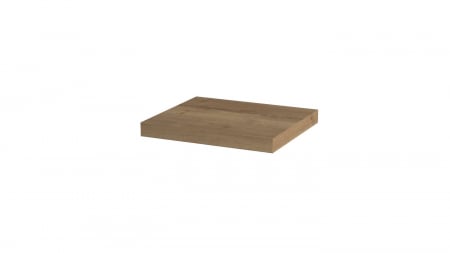 Mobilier - Polita decorativa 400x350x36 mm, Stejar Halifax natur H1180 ST37, grosime 36 mm