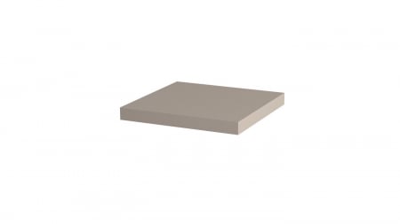 Piese auxiliare - Polita decorativa 400x400x36 mm, Gri casmir U702 ST9, grosime 36 mm