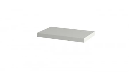 Piese auxiliare - Polita decorativa 500x300x36 mm, Alb Alpin W1100 ST9, grosime 36 mm