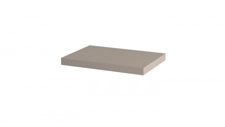 Piese auxiliare - Polita decorativa 500x350x36 mm, Gri casmir U702 ST9, grosime 36 mm