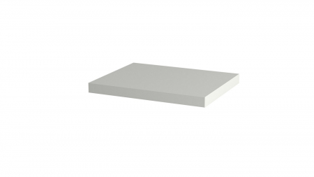 Mobilier - Polita decorativa 500x400x36 mm, Alb Alpin W1100 ST9, grosime 36 mm