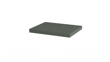 Mobilier - Polita decorativa 500x400x36 mm, Verde eucalipt U604 ST9, grosime 36 mm