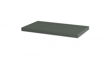Mobilier - Polita decorativa 700x400x36 mm, Verde eucalipt U604 ST9, grosime 36 mm