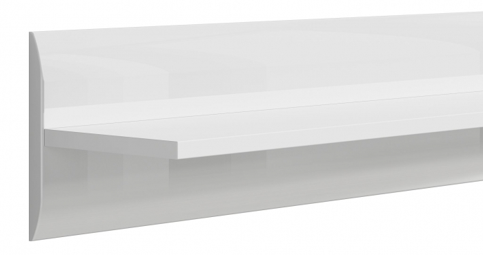 Azteca, Living Set-A, front MDF, alb lucios, (L/ad./h):300/47/210 cm. [13]