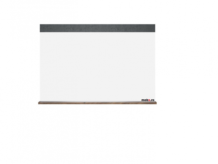 Brownie Garderoba Set-1, stejar castan si gri matera, 235/37/193 cm. [13]