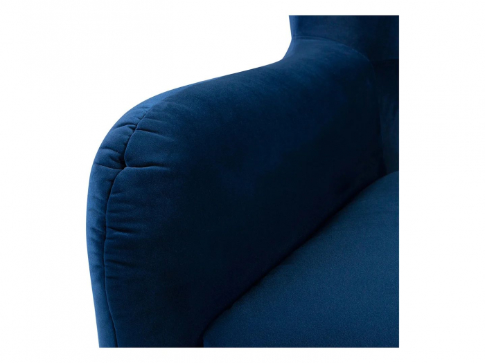 CASEY, Fotoliu cu functie relaxare, stofa blue Rain 22, 94x86x107cm [6]