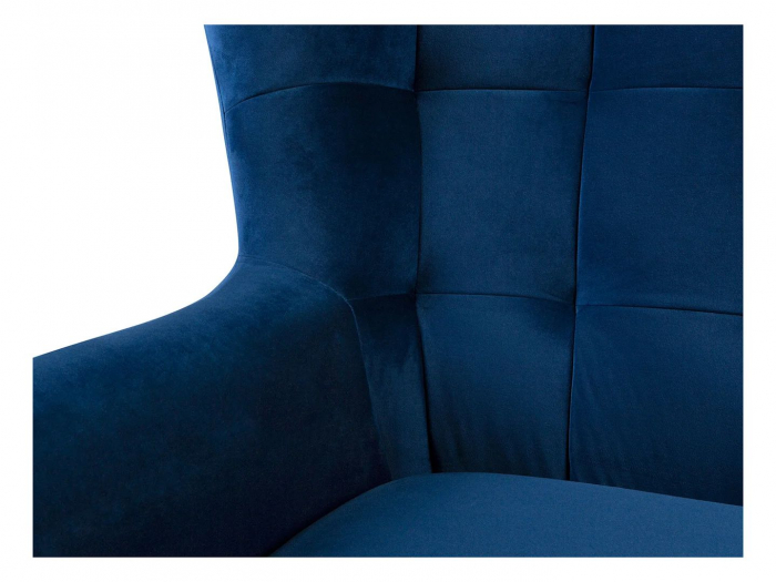 CASEY, Fotoliu cu functie relaxare, stofa blue Rain 22, 94x86x107cm [5]