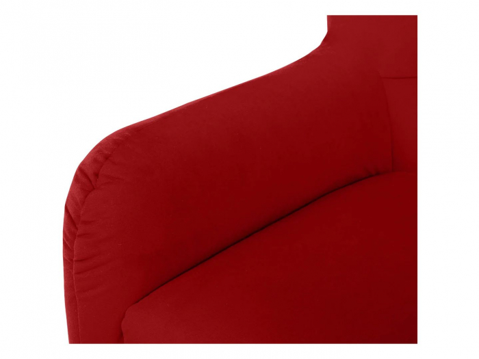 CASEY, Fotoliu cu functie relaxare, stofa rosu, Jasmin 60, 94x86x107cm [6]