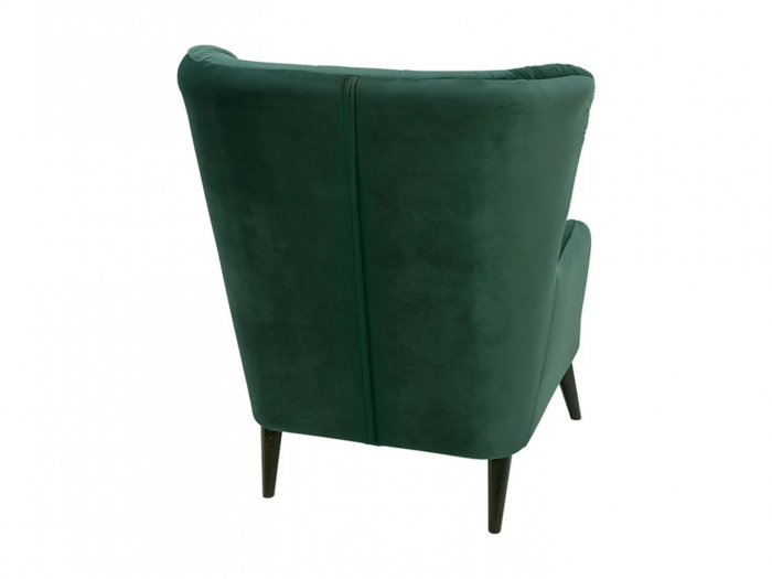 CASEY, Fotoliu cu functie relaxare, stofa verde, Rain 16, 94x86x107cm [4]