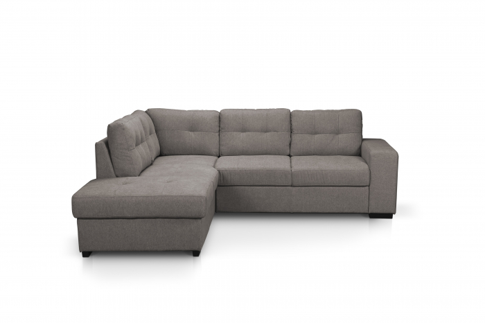Coltar Cotta Minimaxx MM289 PIANO OTM/BK KL-2F pentru living, stanga, extensibil cu functie somn, stofa Charcoal G004, 248x213x(73-89), ext.200x138cm [3]