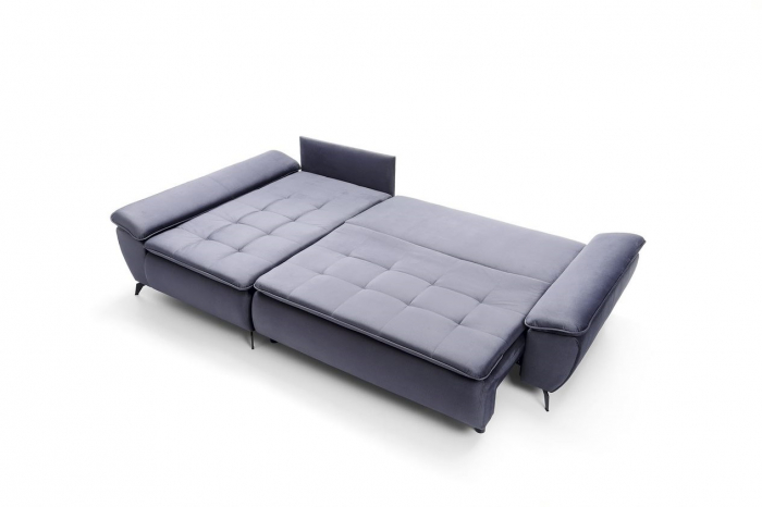 Coltar Living extensibil cu functie somn MILTON, stanga, stofa monolit97, 285x152x90, ext.227x155cm [6]