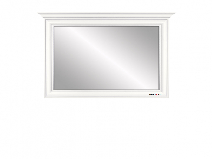 Dormitor IDENTO Set-C, (2 dulapuri 5U2S 160 + pat 160 + 2 noptiere 1S + comoda 4S+comoda 2U4S + masa toaleta + oglinda LUS 90) culoare alb. [14]