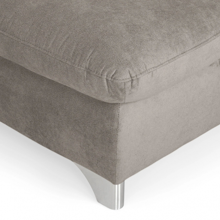 GEMINI Coltar extensibil, sezlong dreapta 3F-OTM, functie somn si relaxare, acoperire stofa crem savana F220, COTTA, 312x231x97, ext.228x127cm. [11]