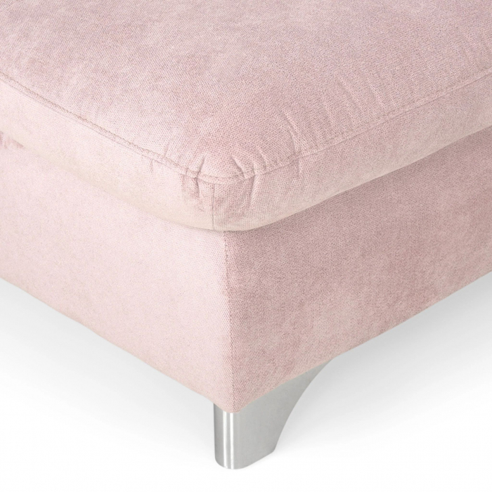 GEMINI OTM-3F, COTTA, colta extensibil, functie somn, sezlong stanga, roz F222, 312x231x97, ext.228x127cm. [16]