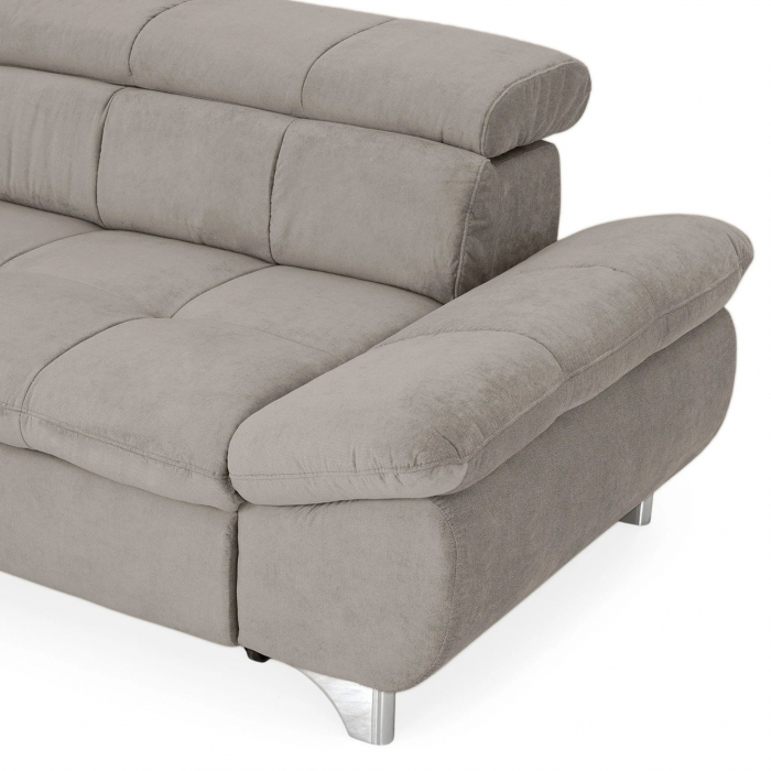 GEMINI OTM-3F, COTTA, colta extensibil, functie somn, sezlong stanga, stofa crem savana F220, 312x231x97, ext.228x127cm. [10]