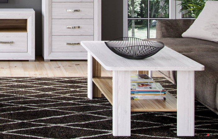 Malta Masuta Cafea LAW 110 front MDF culoare zada siberiana, 110/60/44cm. [3]