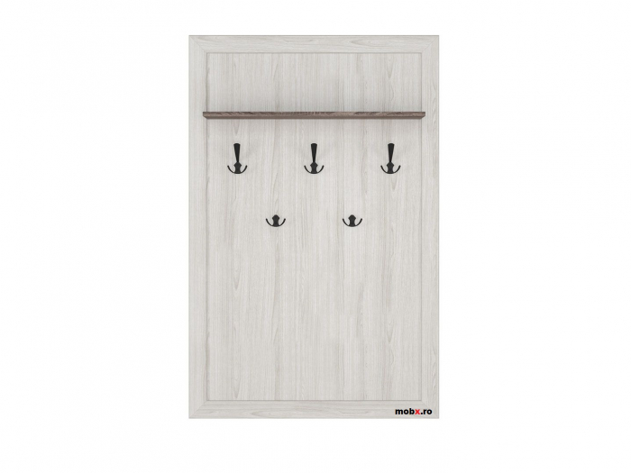 MARSELLE Hol-B, culoare alb frasin si stejar sonoma dark, (Lxadxh): 164x41x221 cm. [11]