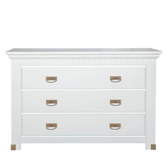 SAINT TROPEZ, Comoda 3 sertare, culoare alb, (Lxadxh): 132x45x87 cm. [2]